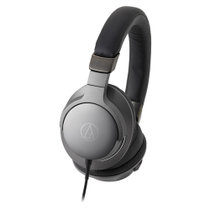铁三角（Audio-technica）ATH-AR5iS 高解析音质便携型耳罩式耳麦 黑色
