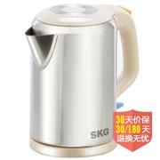 SKG 不锈钢电热水壶 SW-1809（银色1.8L）