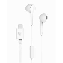 乐视 原装 typec 乐2 乐Pro 乐max 乐s3 1PRO 2PRO MAX2 半入耳式 线控 带麦克风耳机(白色)