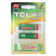 TCL AA2500-C2 5号2500mAh镍氢充电电池（2粒精装）