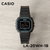 卡西欧手表CASIO W-218H-1A户外运动时尚腕表复古方块防水电子表(LA-20WH-1B黑色反显)