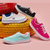 Skechers斯凯奇女鞋春夏季时尚绑带休闲鞋小白鞋帆布鞋板鞋155033(粉红色 37)