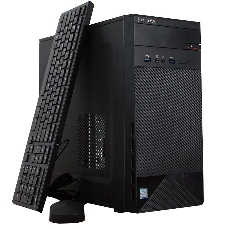 台式主机联想lenovo家悦3005家用台式主机e170102g1t集显正版win10