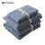 日式全棉天竺棉四件套床罩被罩枕套针织棉纯棉简约床上用品TP2957(烤蓝 2M)