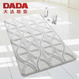 DADA 银丝 卧室床头毯 吸水防滑门垫 地毯 DA7431(70*140)