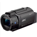 索尼（SONY）FDR-AX45 4K数码摄像机 家用摄像机 5轴防抖约20倍光学变焦 黑色(黑色 套装一)