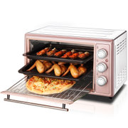 小熊（Bear）DKX-B30N1电烤箱 三层烤位家用烘焙烤箱 30升 粉色