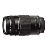 佳能(Canon) EF 75-300MM f/4-5.6iii USM 远摄变焦镜头 单反相机镜头(75-300 官方标配)