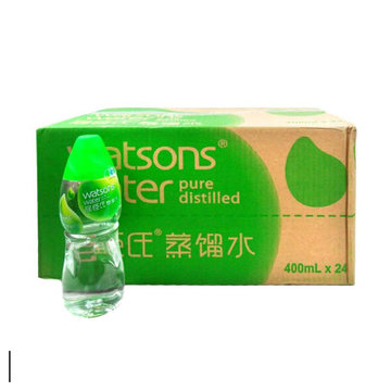 屈臣氏蒸馏水 400ml*24瓶/箱