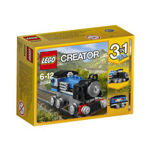 正版乐高LEGO 创意百变系列 31054 蓝色小火车 积木玩具(彩盒包装 件数)