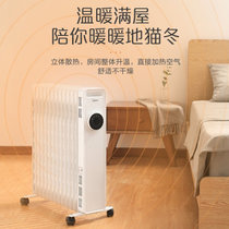 美的(Midea)HYY22AK油汀取暖器家用电暖器电暖气家用电暖气片电热器节能室内油蓄热静音储热节能立式电(油汀加热)