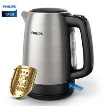 飞利浦（PHILIPS）电水壶 食品级不锈钢1.7L大容量防干烧 HD9350(HD9350)