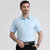 雅戈尔浅绿色短袖衬衫 男士夏装商务休闲纯棉修身衬衣SDP12180QFY(蓝色 44)