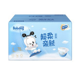 巴布豆超柔婴儿纸尿裤L78片(9-14Kg) 超薄吸水透气柔软