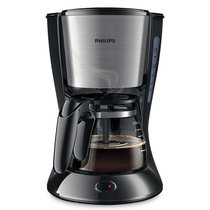 飞利浦（PHILIPS）全自动美式咖啡机HD7431 HD7435 家用滴漏式 煮咖啡机 防滴漏咖啡(浅灰色 热销)