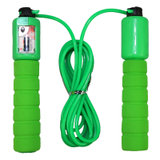 ENPEX 乐士海绵软柄计数跳绳运动健身跳绳（颜色随机发）(绿色)