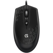 罗技（G）G90有线USB光电鼠标 办公游戏电脑笔记本通用鼠标 黑色