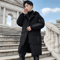 太子龙男士羽绒棉服潮牌2019新款短款工装轻薄帅气潮流学生中长款冬季外套   STZDQCN9980(黑色 XXXL)