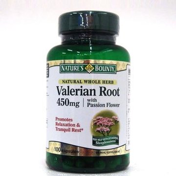 自然之宝缬草根提取物胶囊550mg100粒安神助眠