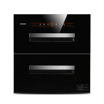 opaiein 消毒柜 op512 广东欧派家用高温消毒柜 两门三抽大容量消毒