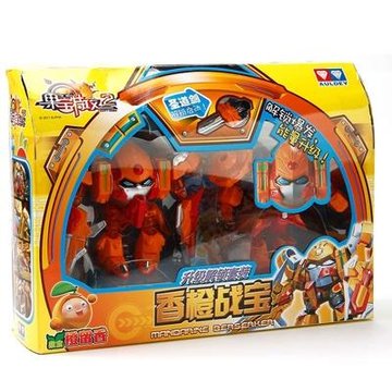 奥迪双钻 果宝特攻2之升级解锁套装系列香橙战宝522321