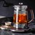 金正分体式黑茶煮茶器玻璃养生壶全自动保温煮茶壶蒸汽普洱电热蒸茶器1L