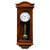 汉时钟表欧式挂钟客厅创意实木机械钟德国进口机芯现代时钟HP0125(鸡翅木原色德国五音)