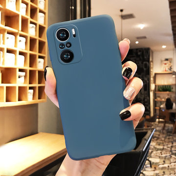 绿赐红米k40手机壳红米k40游戏增强版纯色硅胶k40pro超薄全包边防摔