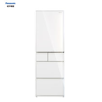 松下(Panasonic)NR-TE45ATX-W 435升多门变频风冷无霜冰果蔬室微冻冰箱自动制冰纳米水离子白色