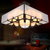 新中式酒店工程吊灯 客厅灯茶楼餐厅吊灯布艺灯罩中式吊灯(8头长71CM宽71CM高50)