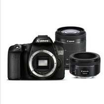 佳能 EOS 70D 单反数码相机 （18-55STM+EF50F1.8 ）双头单反套机(套餐八)