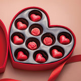 巧克巧蔻夹心爱心巧克力礼盒装送女朋友巧克力礼物心形生日礼品(心形 默认版本)