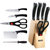 苏泊尔（SUPOR）刀具套装厨房刀具菜刀水果刀套装家用组合六件套(默认)