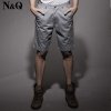 诺奇2013夏季男装休闲短裤男五分裤薄款直筒中裤01250(浅灰B3 31)