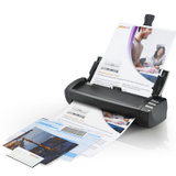 精益（plustek) AD480 扫描仪A4幅面便携式双面彩色馈纸扫描仪 文档 合同 照片 书籍扫描仪