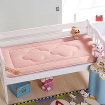 布璐 4D立体婴童床垫幼儿园午睡床褥儿童床珊瑚绒床垫(粉色)