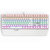 机械键盘 有线键盘 游戏键盘 108键混光键盘 吃鸡键盘 电脑键盘 白色 青轴(白色 青轴)