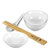 德化白瓷餐具套装9款可选8头家用碗碟套装情侣简约碗盘餐具(阴雕兰花)