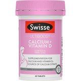 Swisse钙维生素D片（60片） 孕妇 柠檬酸钙 维生素D3 蓝帽认证
