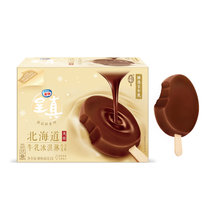 雀巢呈真 甜品棒系列牛乳冰淇淋 4支装256g 北海道风情巧克力味冰激凌