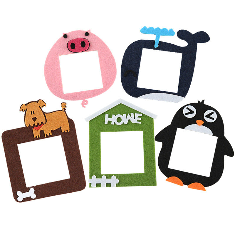 【五个装】开关贴 家居卡通可爱毛毡开关贴插座防尘装饰保护开关贴lq