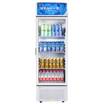 五洲伯乐 饮料展示柜保鲜柜商用冰柜立式冷藏柜商用冰箱展示柜饮料柜冷柜冷藏啤酒柜(LC-288L)