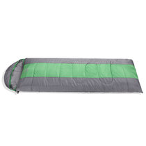 凹凸户外加厚睡袋可拼接成人春秋午休睡袋加宽加长野营装备AT6106(绿色)