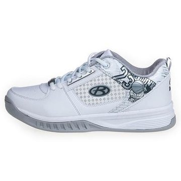 贝哥2013新款耐磨防滑休闲运动篮球鞋 9258 白灰 43