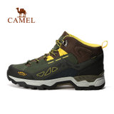 camel骆驼户外登山鞋 男款高帮防滑耐磨户外鞋登山鞋 A632026805(绿色 40)
