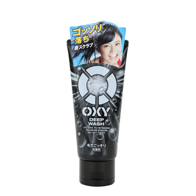 日本 乐敦ROHTO OXY系列男士深层洗净洗面奶130g