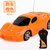 手柄无线遥控汽车充电电池四驱赛车金刚机器人儿童男孩超大玩具车(橙色跑车【遥控版】)