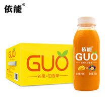 依能GUO芒果+百香果复合味果汁饮料果茶350ml*15 国美超市甄选