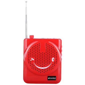 山水sansuiv60多功能扩音器可乐红