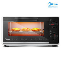 美的(Midea)家用多功能迷你小烤箱10升家用小容量109F电烤箱多功能烤箱T1-109F